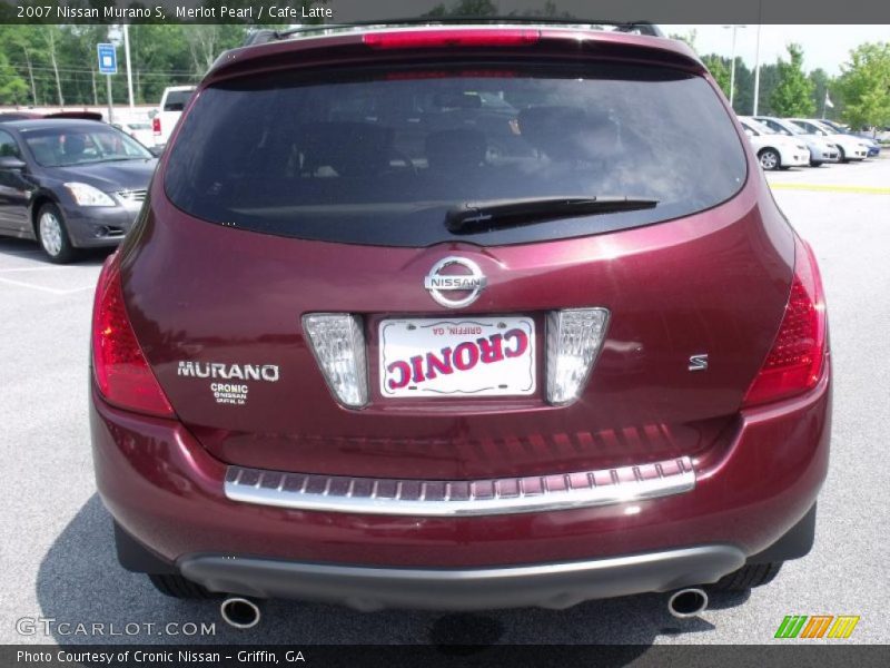 Merlot Pearl / Cafe Latte 2007 Nissan Murano S