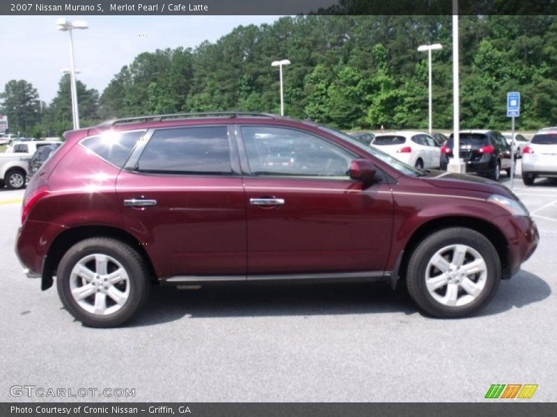 Merlot Pearl / Cafe Latte 2007 Nissan Murano S
