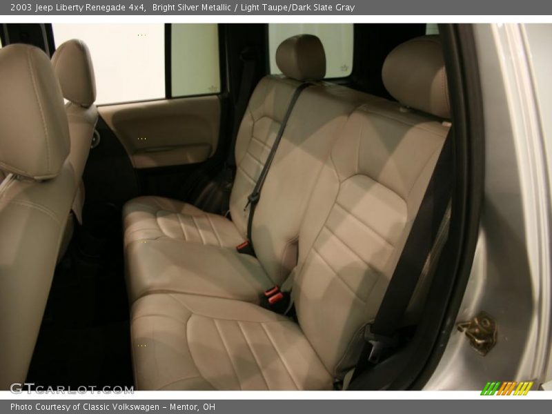 Bright Silver Metallic / Light Taupe/Dark Slate Gray 2003 Jeep Liberty Renegade 4x4
