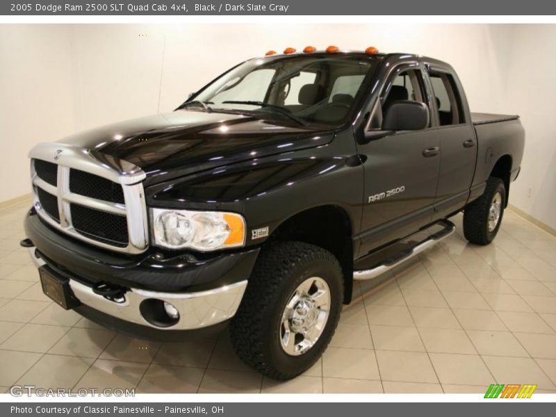 Black / Dark Slate Gray 2005 Dodge Ram 2500 SLT Quad Cab 4x4