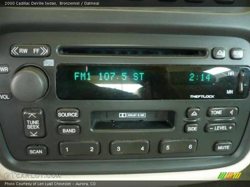 Bronzemist / Oatmeal 2000 Cadillac DeVille Sedan