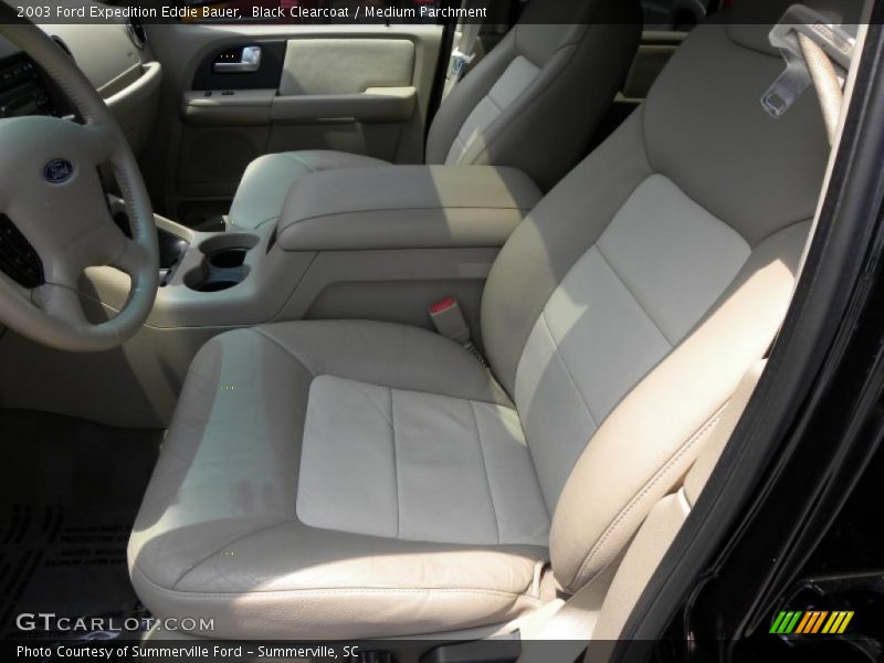 Black Clearcoat / Medium Parchment 2003 Ford Expedition Eddie Bauer