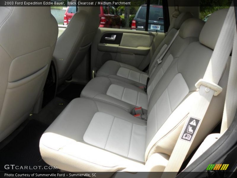 Black Clearcoat / Medium Parchment 2003 Ford Expedition Eddie Bauer