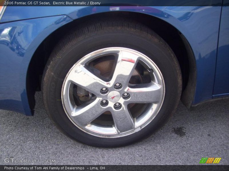 Electric Blue Metallic / Ebony 2006 Pontiac G6 GT Sedan