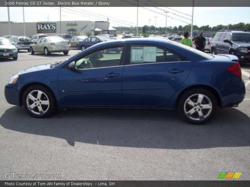 Electric Blue Metallic / Ebony 2006 Pontiac G6 GT Sedan