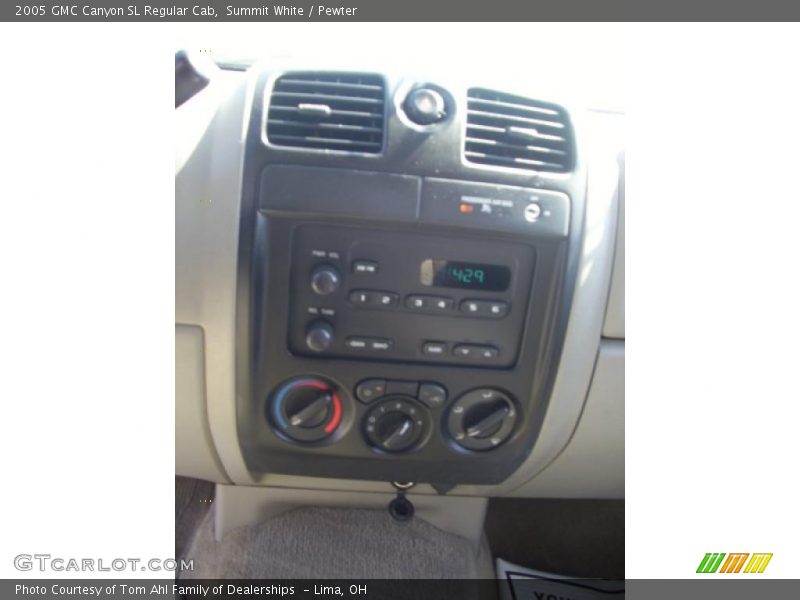 Summit White / Pewter 2005 GMC Canyon SL Regular Cab