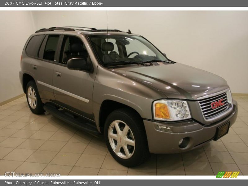 Steel Gray Metallic / Ebony 2007 GMC Envoy SLT 4x4