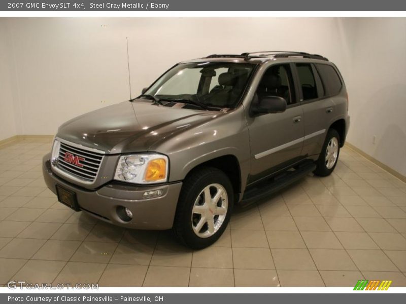Steel Gray Metallic / Ebony 2007 GMC Envoy SLT 4x4