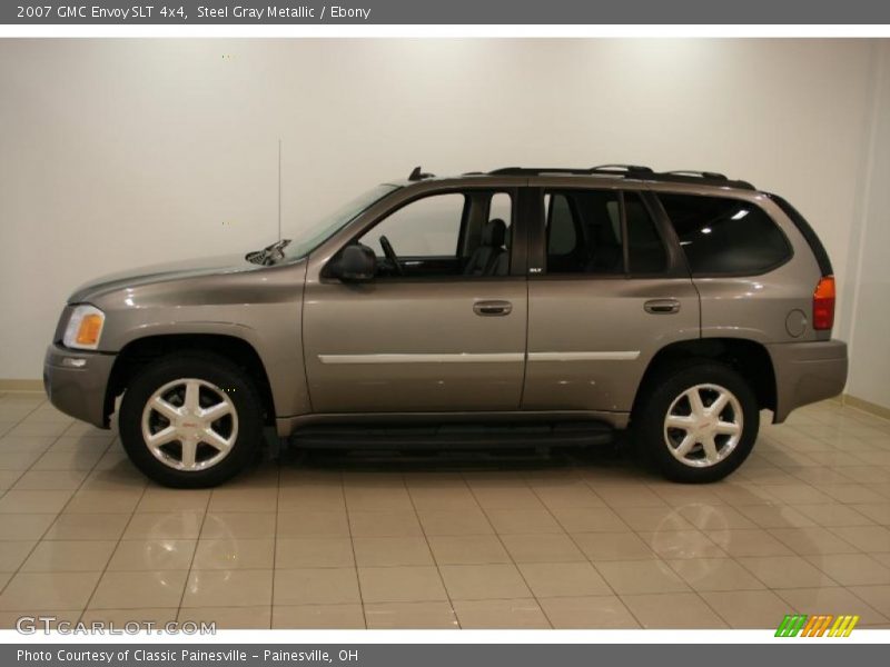 Steel Gray Metallic / Ebony 2007 GMC Envoy SLT 4x4