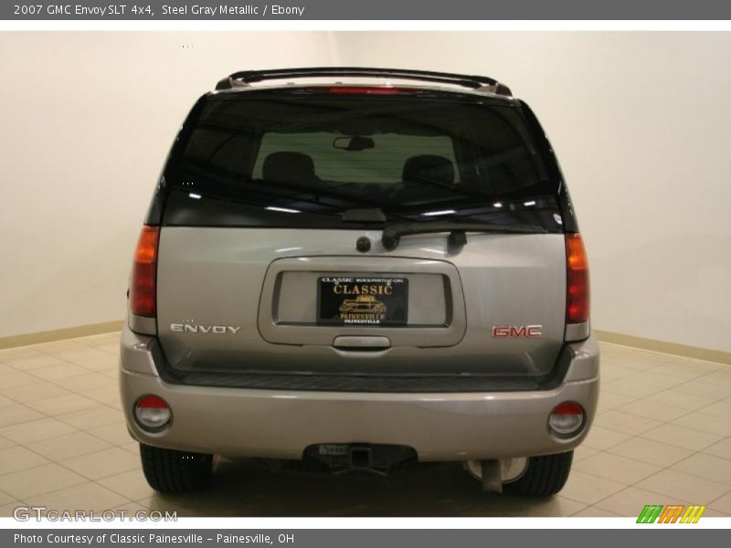 Steel Gray Metallic / Ebony 2007 GMC Envoy SLT 4x4