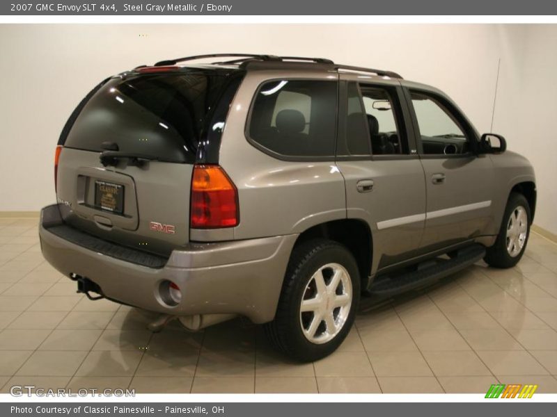 Steel Gray Metallic / Ebony 2007 GMC Envoy SLT 4x4