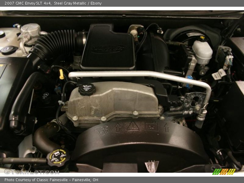 Steel Gray Metallic / Ebony 2007 GMC Envoy SLT 4x4