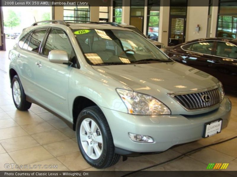 Bamboo Pearl / Ivory 2008 Lexus RX 350 AWD