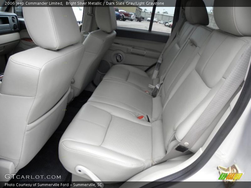 Bright Silver Metallic / Dark Slate Gray/Light Graystone 2006 Jeep Commander Limited