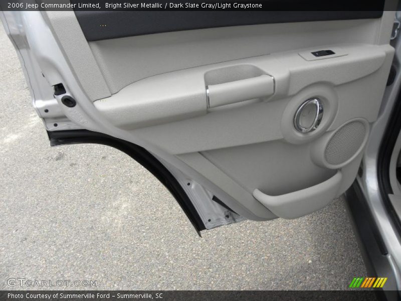 Bright Silver Metallic / Dark Slate Gray/Light Graystone 2006 Jeep Commander Limited