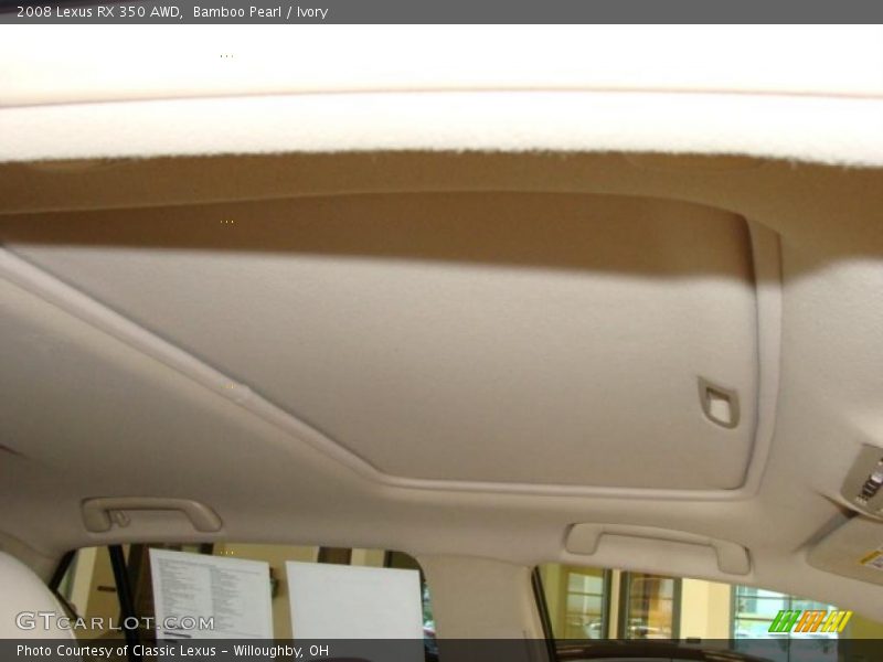 Bamboo Pearl / Ivory 2008 Lexus RX 350 AWD
