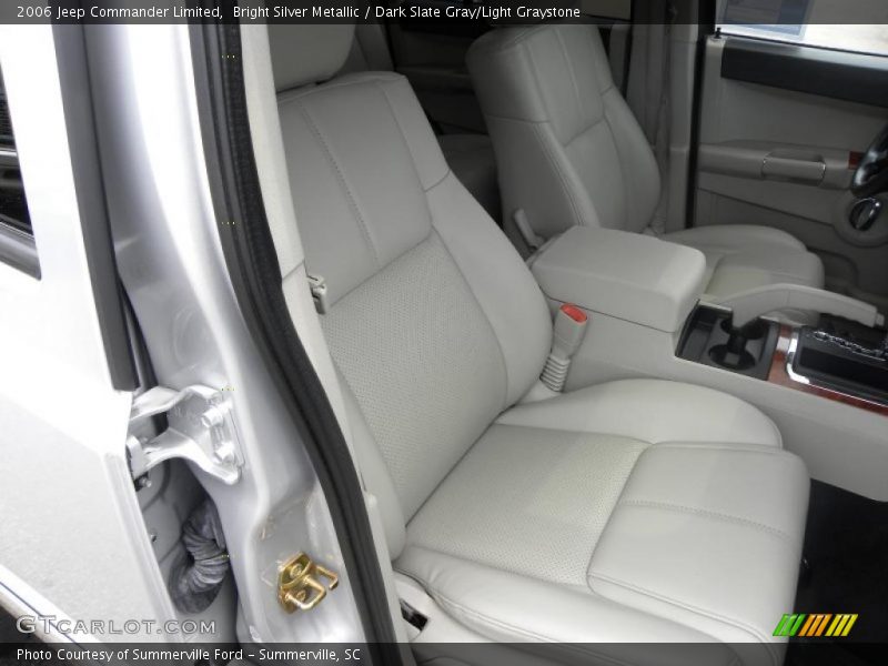 Bright Silver Metallic / Dark Slate Gray/Light Graystone 2006 Jeep Commander Limited