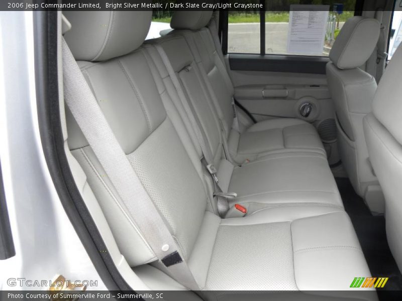 Bright Silver Metallic / Dark Slate Gray/Light Graystone 2006 Jeep Commander Limited