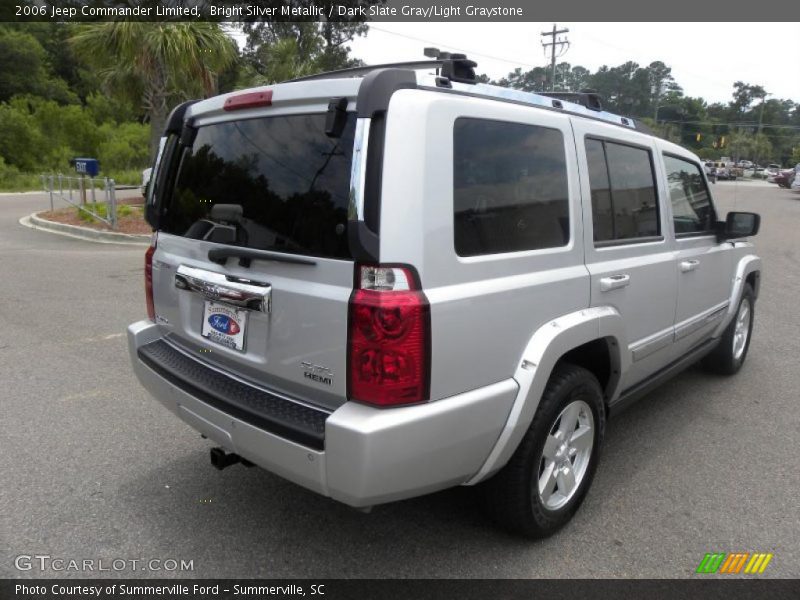 Bright Silver Metallic / Dark Slate Gray/Light Graystone 2006 Jeep Commander Limited