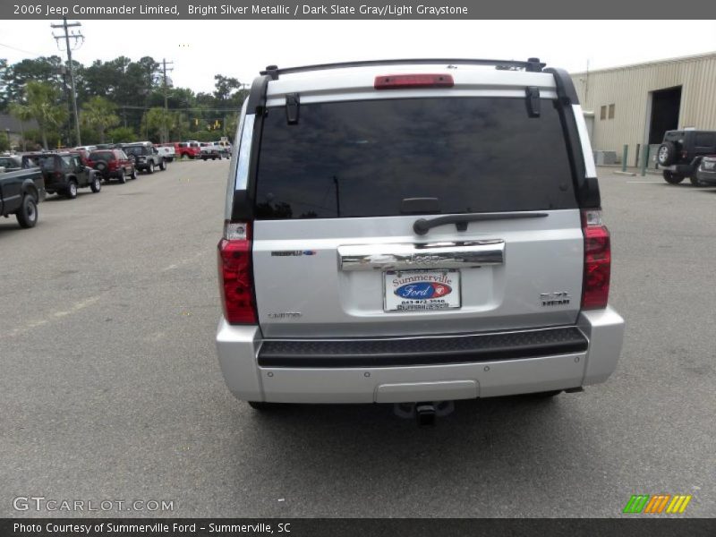 Bright Silver Metallic / Dark Slate Gray/Light Graystone 2006 Jeep Commander Limited