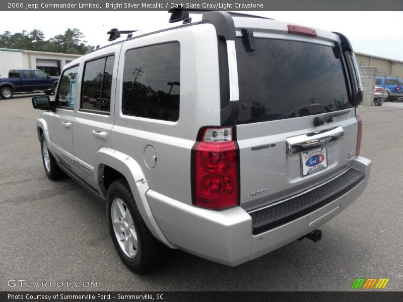 Bright Silver Metallic / Dark Slate Gray/Light Graystone 2006 Jeep Commander Limited