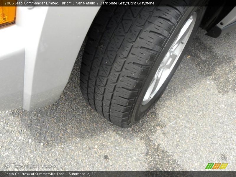Bright Silver Metallic / Dark Slate Gray/Light Graystone 2006 Jeep Commander Limited