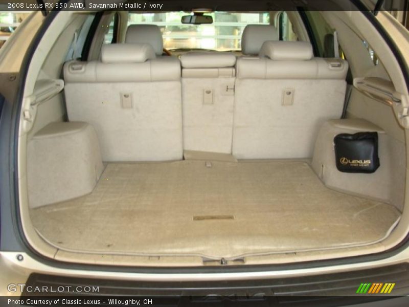 Savannah Metallic / Ivory 2008 Lexus RX 350 AWD