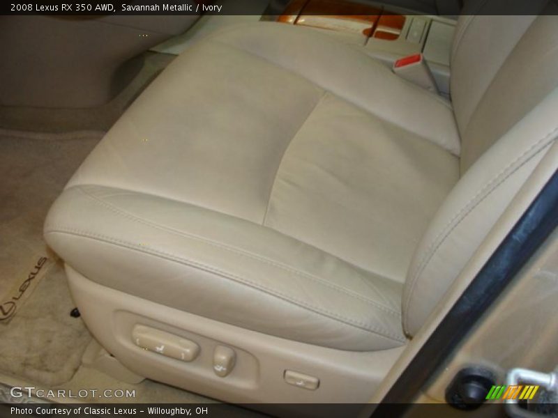Savannah Metallic / Ivory 2008 Lexus RX 350 AWD