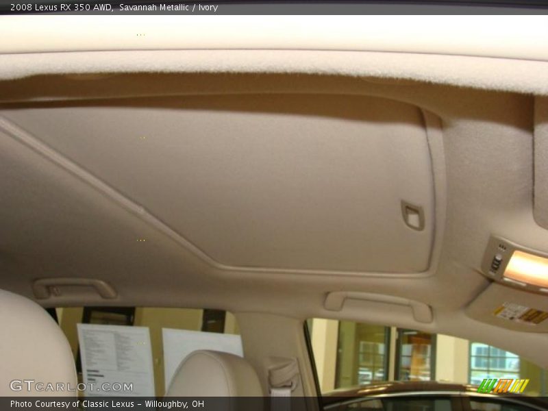 Savannah Metallic / Ivory 2008 Lexus RX 350 AWD