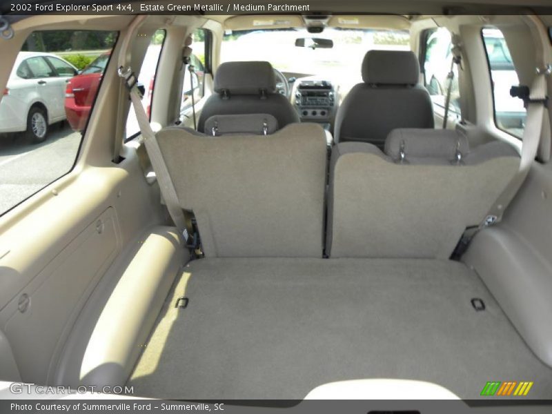Estate Green Metallic / Medium Parchment 2002 Ford Explorer Sport 4x4