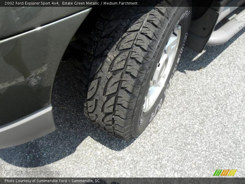 Estate Green Metallic / Medium Parchment 2002 Ford Explorer Sport 4x4