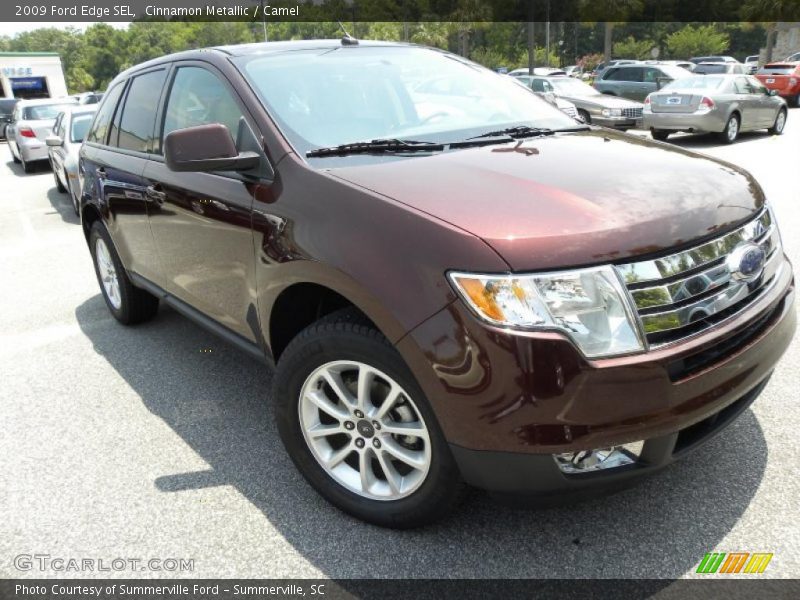 Cinnamon Metallic / Camel 2009 Ford Edge SEL