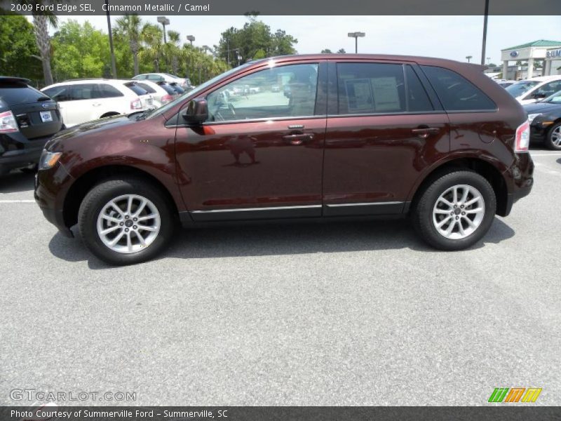Cinnamon Metallic / Camel 2009 Ford Edge SEL