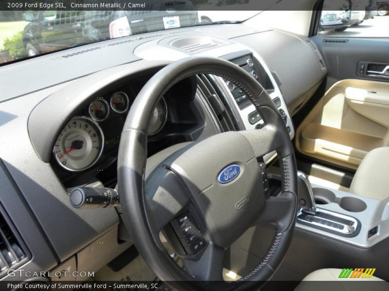 Cinnamon Metallic / Camel 2009 Ford Edge SEL