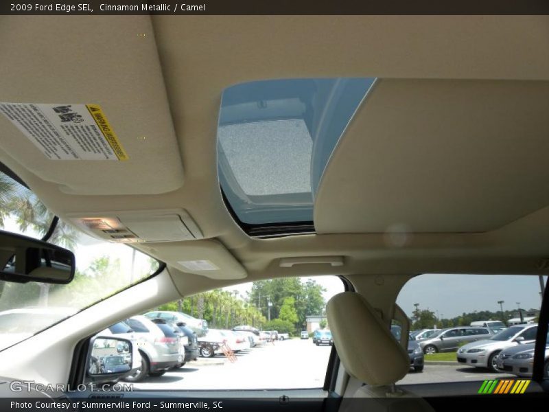 Cinnamon Metallic / Camel 2009 Ford Edge SEL