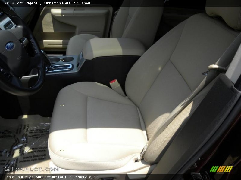 Cinnamon Metallic / Camel 2009 Ford Edge SEL