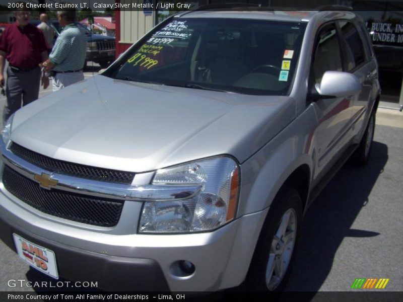 Galaxy Silver Metallic / Light Gray 2006 Chevrolet Equinox LT