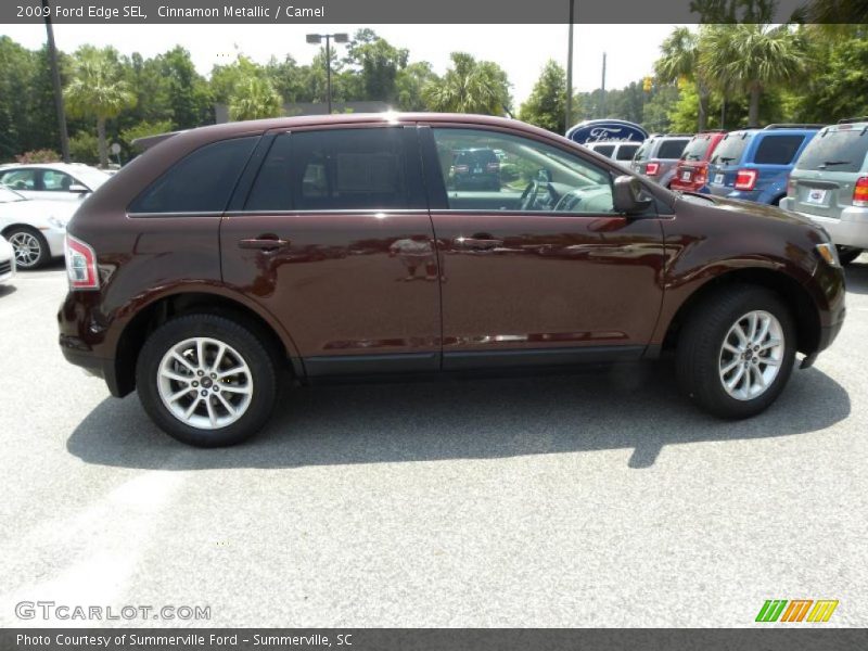 Cinnamon Metallic / Camel 2009 Ford Edge SEL