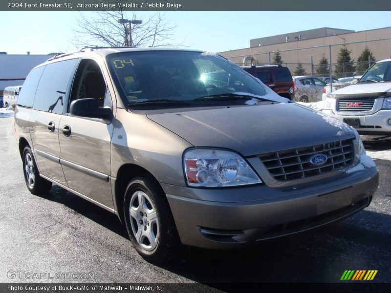 Arizona Beige Metallic / Pebble Beige 2004 Ford Freestar SE