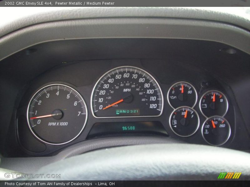 Pewter Metallic / Medium Pewter 2002 GMC Envoy SLE 4x4