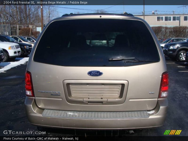 Arizona Beige Metallic / Pebble Beige 2004 Ford Freestar SE