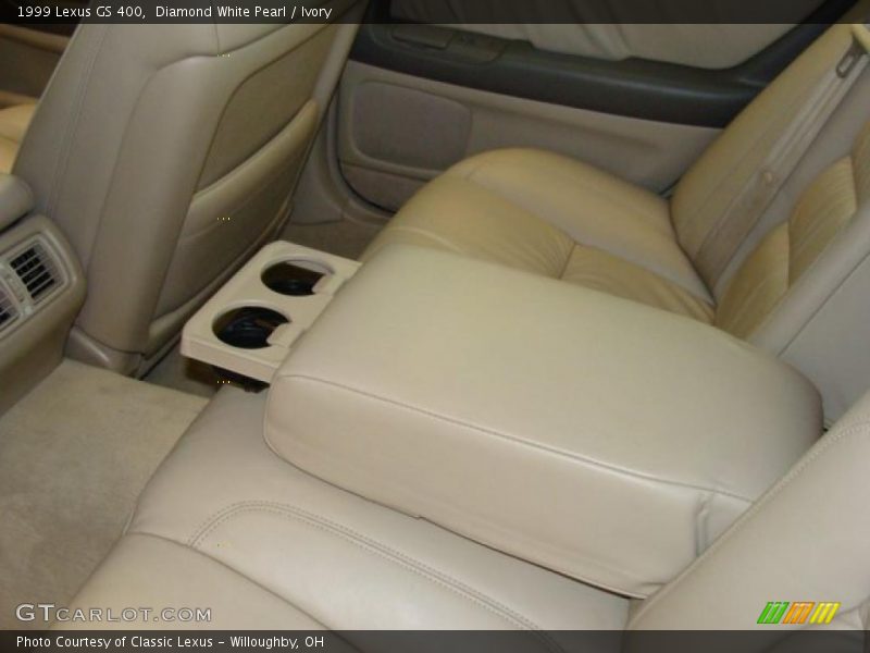 Diamond White Pearl / Ivory 1999 Lexus GS 400
