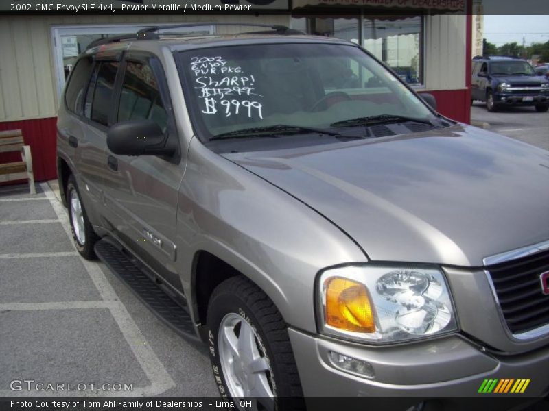 Pewter Metallic / Medium Pewter 2002 GMC Envoy SLE 4x4