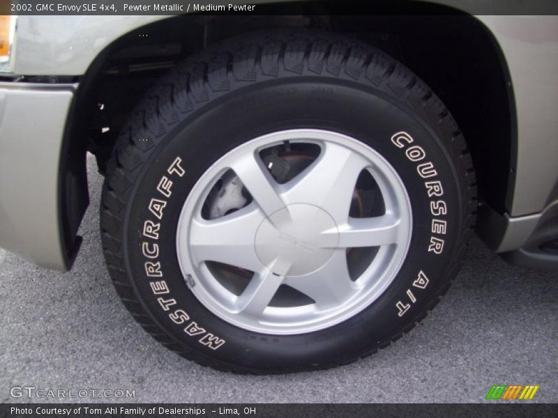 Pewter Metallic / Medium Pewter 2002 GMC Envoy SLE 4x4