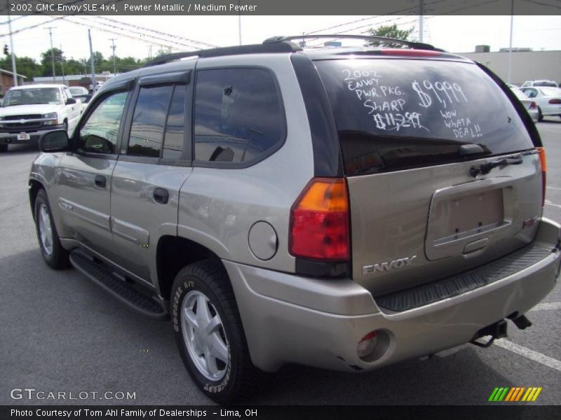 Pewter Metallic / Medium Pewter 2002 GMC Envoy SLE 4x4
