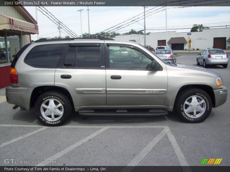 Pewter Metallic / Medium Pewter 2002 GMC Envoy SLE 4x4
