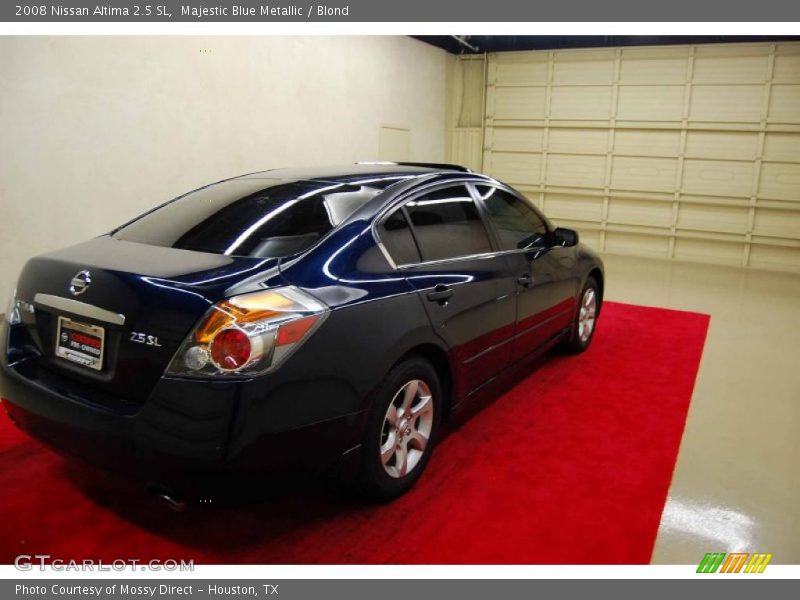 Majestic Blue Metallic / Blond 2008 Nissan Altima 2.5 SL
