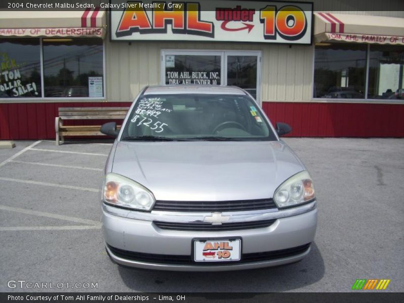 Galaxy Silver Metallic / Gray 2004 Chevrolet Malibu Sedan