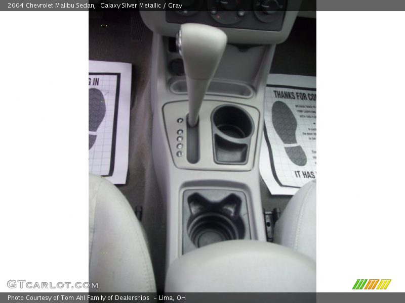 Galaxy Silver Metallic / Gray 2004 Chevrolet Malibu Sedan