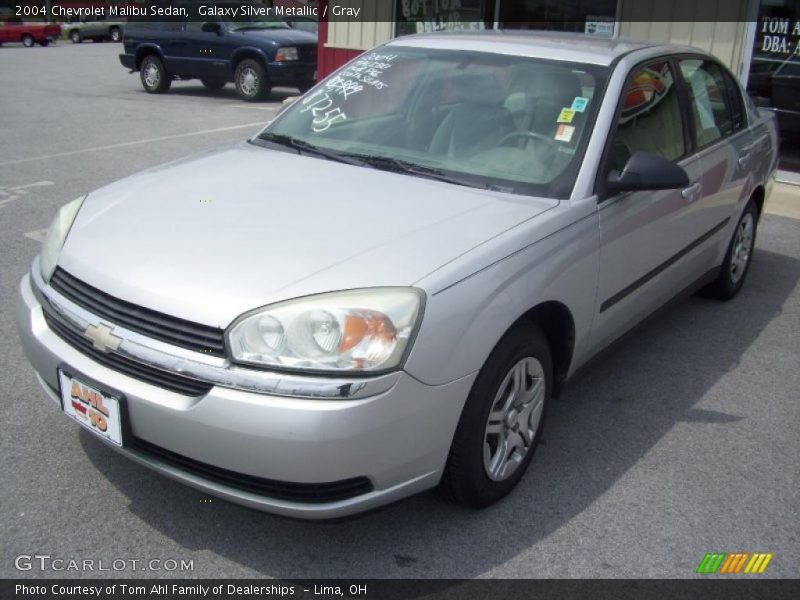 Galaxy Silver Metallic / Gray 2004 Chevrolet Malibu Sedan